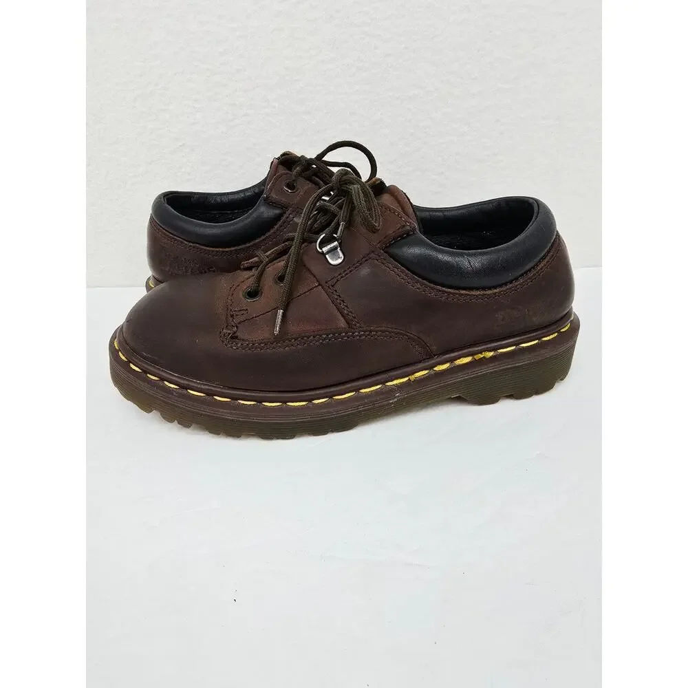 Dr. Martens 7733 Lace Up Shoes Leather Brown 5